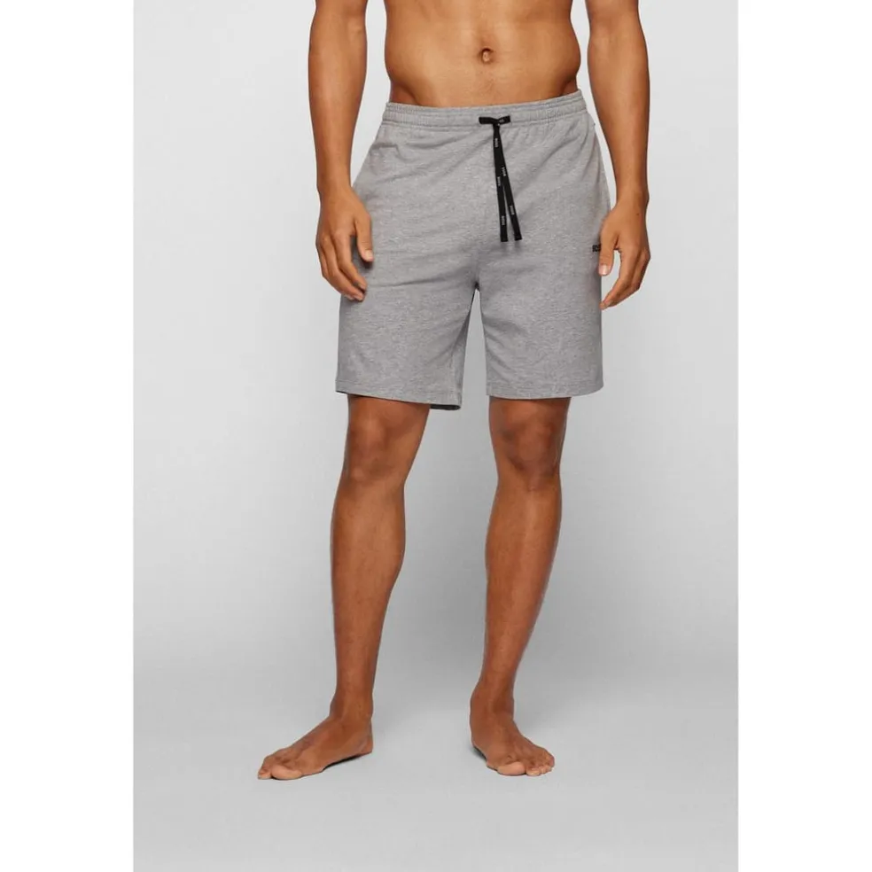 Boss And Match Shorts in Grey