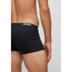Boss 3 Pack Power Boxer Shorts in Black
