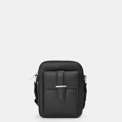 Boss Alaric Ns Zip Crossbody 10263202 Shoulder Bag Mens in Black