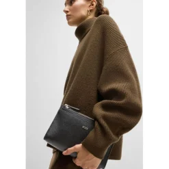 Boss Alyce Shoulder Bag in Black