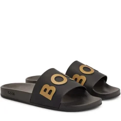 Boss Bay Sliders in Black