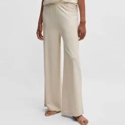 Boss Bea Stretch-Modal Pyjama Bottoms in White