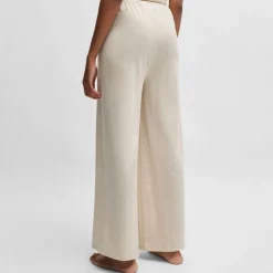 Boss Bea Stretch-Modal Pyjama Bottoms in White