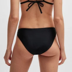 Boss Bella Logo Charm Bikini Bottoms in Black