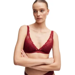 Boss Bianca Floral Patterned Hipster in Red