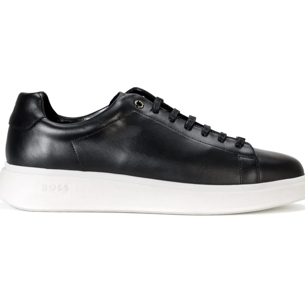 Boss Bulton Runn Trainers in Black