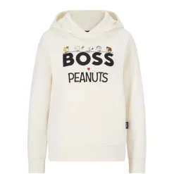 Boss C_Edelight7 Hooded Sweatshirt in White