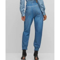 Boss C_Erag Jersey Trousers in Blue