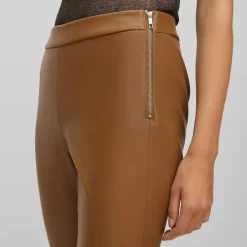 Boss C_Taslimah Skinny-Fit Trousers in Rust