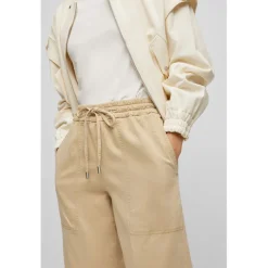 Boss C Tika-D Trousers in Beige