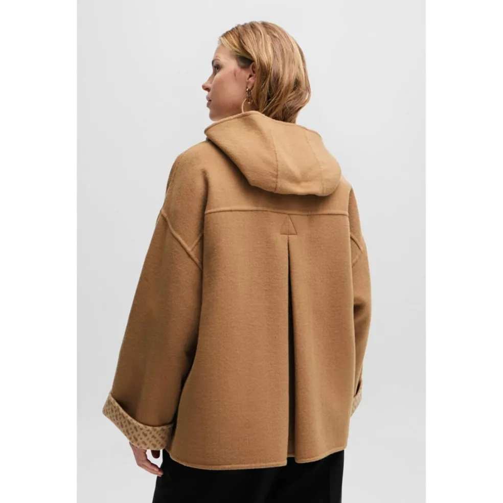 Boss Capes Relaxed Fit Short Jacket in Multi