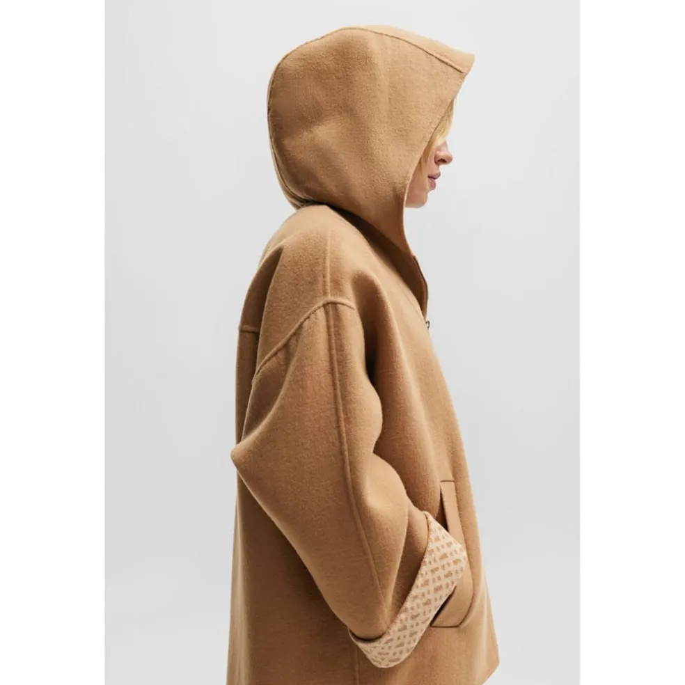 Boss Capes Relaxed Fit Short Jacket in Multi