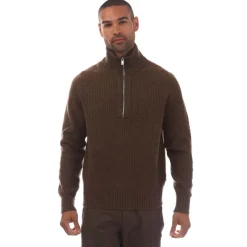 Boss C-Ebrezzo Quarter-Zip Sweater in Green
