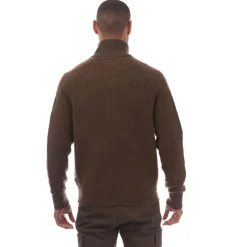 Boss C-Ebrezzo Quarter-Zip Sweater in Green