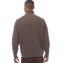 Boss C-Evento Roll Neck Sweater in Beige