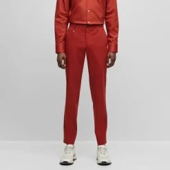 Boss C-Genius Trousers in Red