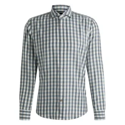 Boss C-Hal Casual-Fit Shirt in Blue