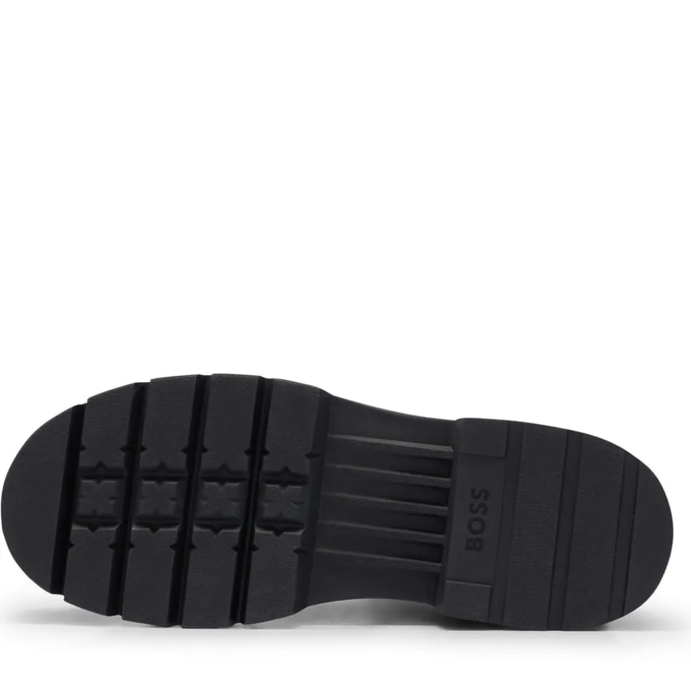 Boss Chanan Half Boots in Black