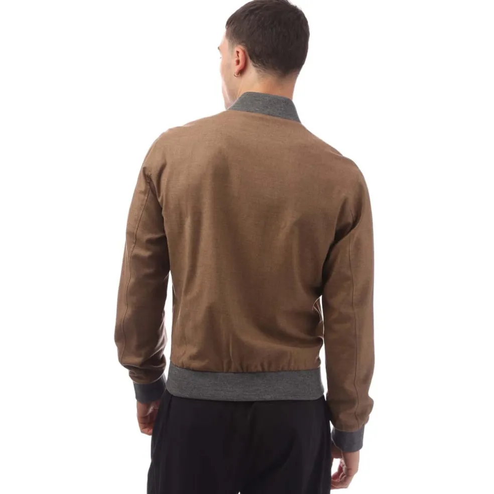 Boss C-Hanry Bomber Jacket in Beige