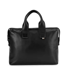 Boss City Lux Document Case in Black