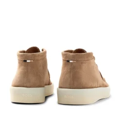 Boss Clay Desert Boots in Beige