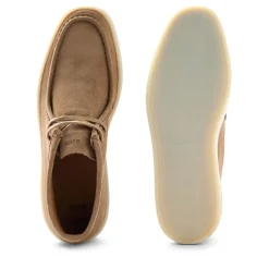 Boss Clay Desert Boots in Beige