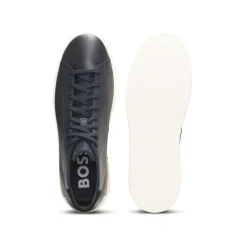 Boss Clint High-Top Trainers in Dark Blue