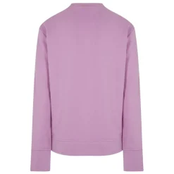 Boss Crew Neck Regular Fit Long Sleeve Sweatshirt in Pink