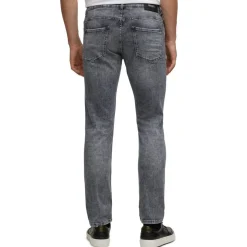 Boss Delaware3 Slim-Fit Jeans in Charcoal