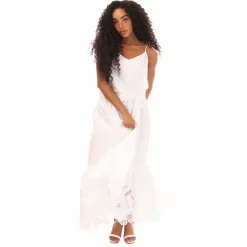 Boss Dembaya Dress in White