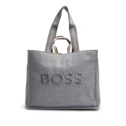 Boss Deva Tote Bag in Grey