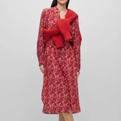 Boss Dibanora5 Dress in Multi colour