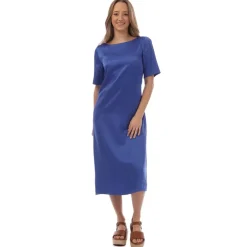 Boss Dibeca Dress in Blue
