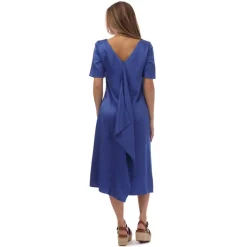 Boss Dibeca Dress in Blue