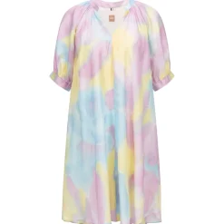 Boss Diflowu Dress in Multi colour