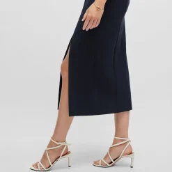 Boss Dineza Business Dress in Dark Blue