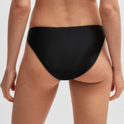 Boss Double B Monogram Fully Lined Bikini Bottoms in Black