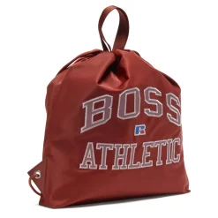 Boss Drawstring Backpack in Brown