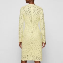 Boss Drealina Dress in Yellow