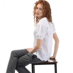 Boss Edias Top in White