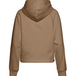 Boss Emaes Hooded Relaxed Fit Sweatshirt in Beige