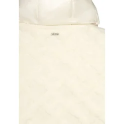 Boss Farionda Bomber Hooded Jacket in White