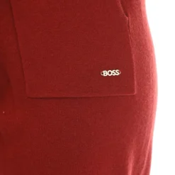 Boss Fasolda Tracksuit Bottoms in Red