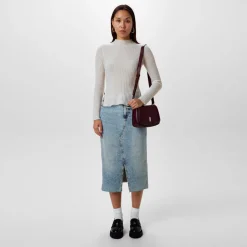 Boss Fennon Knit Top in Cream