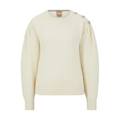 Boss Fernas Sweater in White