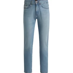 Boss Five Pocket Design Regular Fit Jeans in Blue