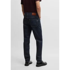 Boss Five Pocket Design Regular Fit Jeans in Blue
