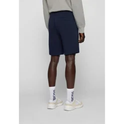 Boss Fleece Shorts in Blue