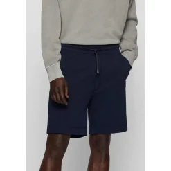 Boss Fleece Shorts in Blue