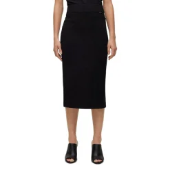 Boss Furelia Midi Skirt in Black